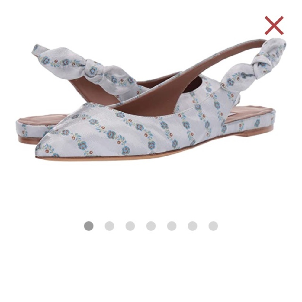 Tabitha Simmons Rise Slingback Printed Flats